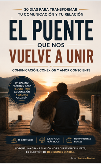 Portada oficial del libro El Puente que nos vuelve a unir